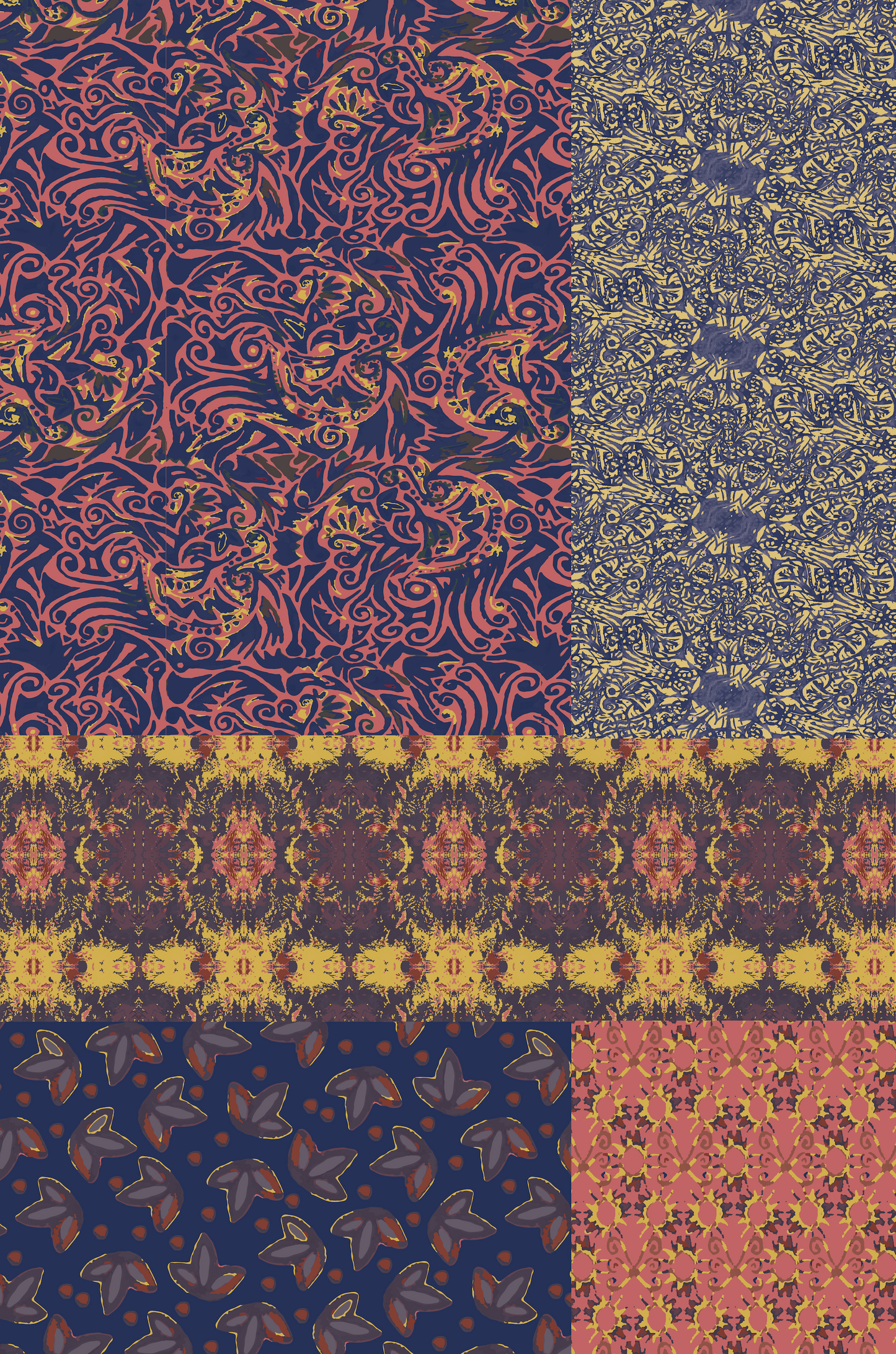 Lace Collection Dark Colourway